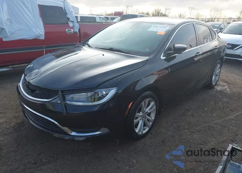 2015 Chrysler 200 Limited из США, поврежденный, VIN 1C3CCCAB7FN636050